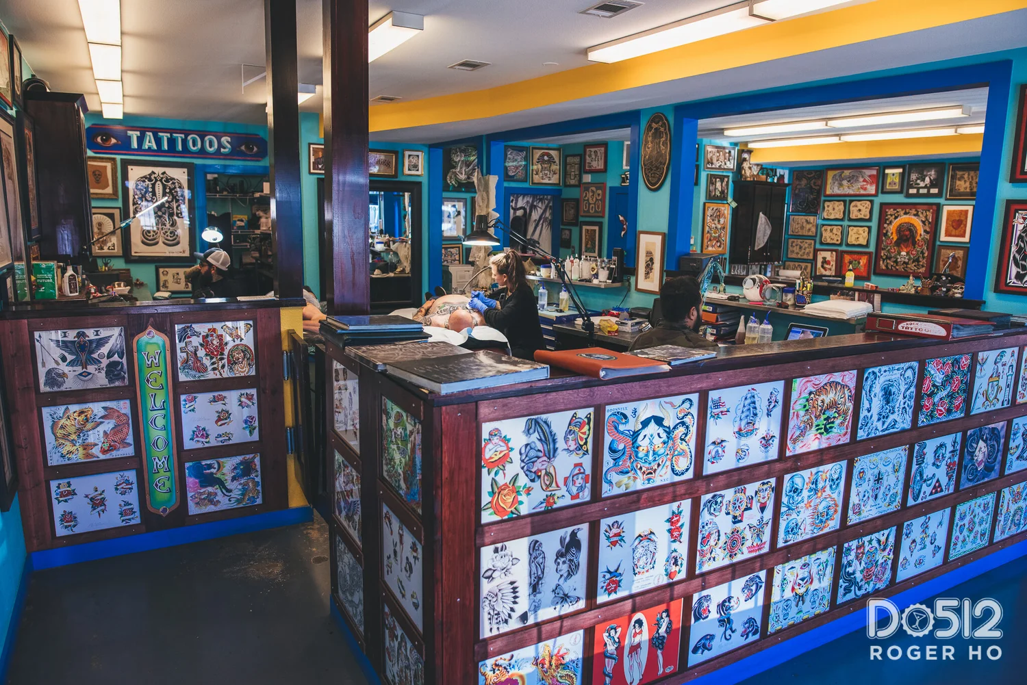 Rock of Ages interior — walls of classic flash art